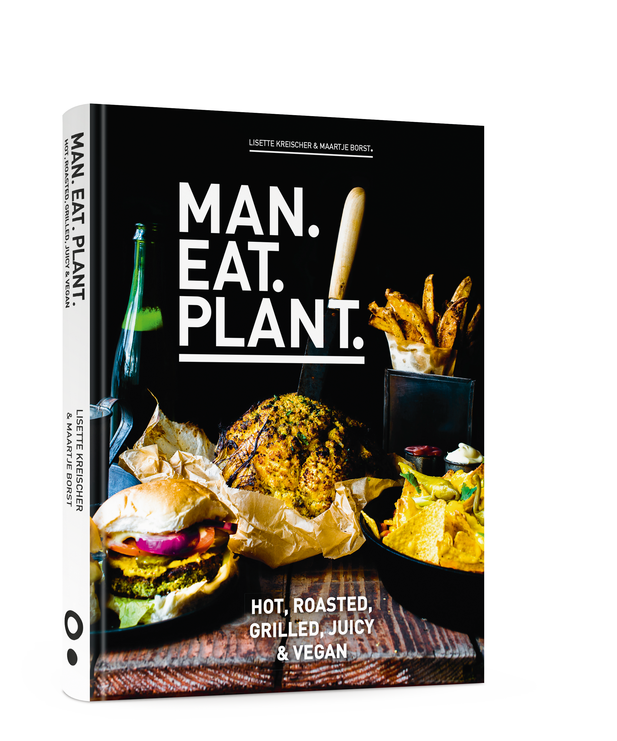 Het boek Man.Eat.Plant. van Lisette Kreischer en Maartje Borst