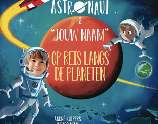 Boek cover De kleine astronaut